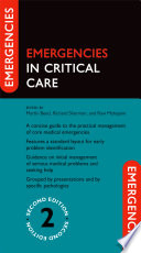 Emergencies in Critical Care Book