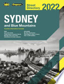 Sydney and Blue Mountains Street Directory 2022 58th