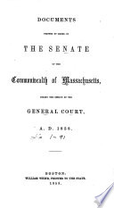 Documents Printed by Order of the Senate    
