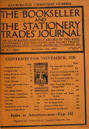 The Bookseller and the Stationery Trades' Journal