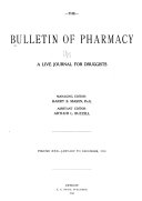 Bulletin of Pharmacy