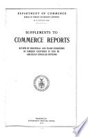Commerce Reports Book