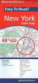 Rand McNally Easy to Read  New York State Map Book PDF