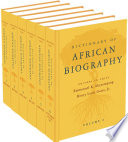Dictionary of African Biography Book