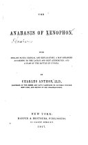The Anabasis of Xenophon    