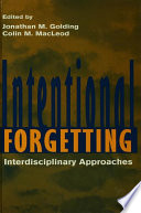 Intentional Forgetting Book