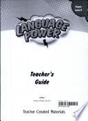 Language Power  Grades K 2 Level B Teacher s Guide