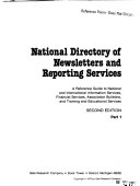 National Directory of Newsletters and Reporting Services