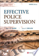 Effective Police Supervision Book