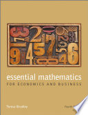 Cover of Essential Mathematics for Economics and Business