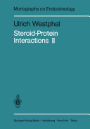 Steroid-Protein Interactions II