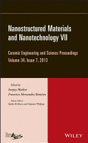 Nanostructured Materials and Nanotechnology VII