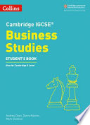 Cambridge IGCSE® Business Studies