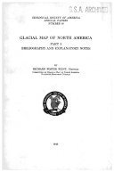 Glacial Map of North America; Part 2 Bibliography and Explanatory Notes