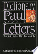 Dictionary of Paul and his letters