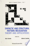Syntactic and Structural Pattern Recognition     Theory and Applications Book
