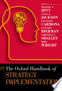 The Oxford Handbook of Strategy Implementation Book