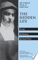 The Hidden Life PDF Book By Edith Stein (Teresa Benedicta of the Cross),Lucy Gelber,Michael Linssen