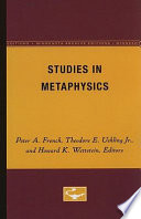 Studies in Metaphysics