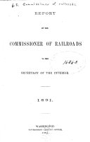 Annual Report of the Commissioner of Railroads