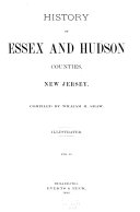 History of Essex and Hudson Counties, New Jersey