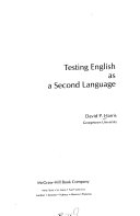 Testing English as a Second Language