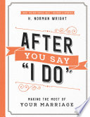 After You Say  I Do  Book