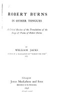 Read Pdf Robert Burns in Other Tongues