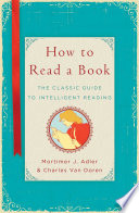 How to Read a Book Book PDF