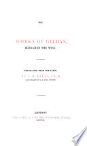 The works of Gildas and Nennius, tr. by J.A. Giles