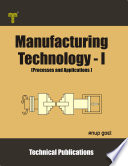 Manufacturing Technology   I Book