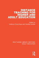 Distance Teaching For Higher and Adult Education [Pdf/ePub] eBook