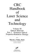 Optical Materials  Nonlinear optical properties Book
