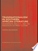 Transnationalism in Southern African Literature