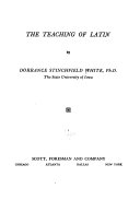 The Teaching of Latin