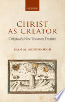 Christ as Creator Book