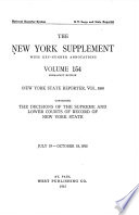 New York Supplement Book