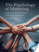 Book The Psychology of Mattering Cover