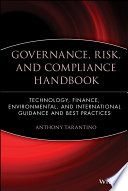 Governance  Risk  and Compliance Handbook