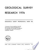 U S  Geological Survey Professional Paper