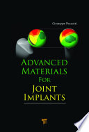 Advanced Materials for Joint Implants PDF Book By Giuseppe Pezzotti