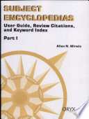 Subject Encyclopedias  User guide  review citations