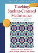Teaching Student Centered Mathematics