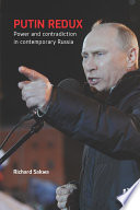Putin Redux PDF Book By Richard Sakwa