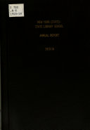 Annual Report of New York State Library School