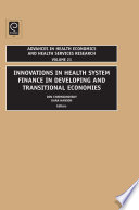 Innovations in Health Care Financing in Low and Middle Income Countries