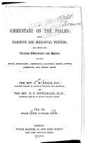 A Commentary on the Psalms  Psalm LXXXI  to Psalm CXVIII  2d ed  1874