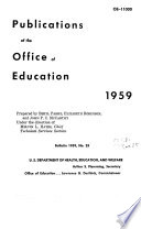 Publications of the Office of Education