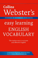 Collins Webster's Easy Learning English Vocabulary