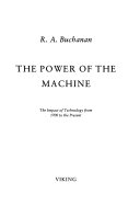 The Power of the Machine Book